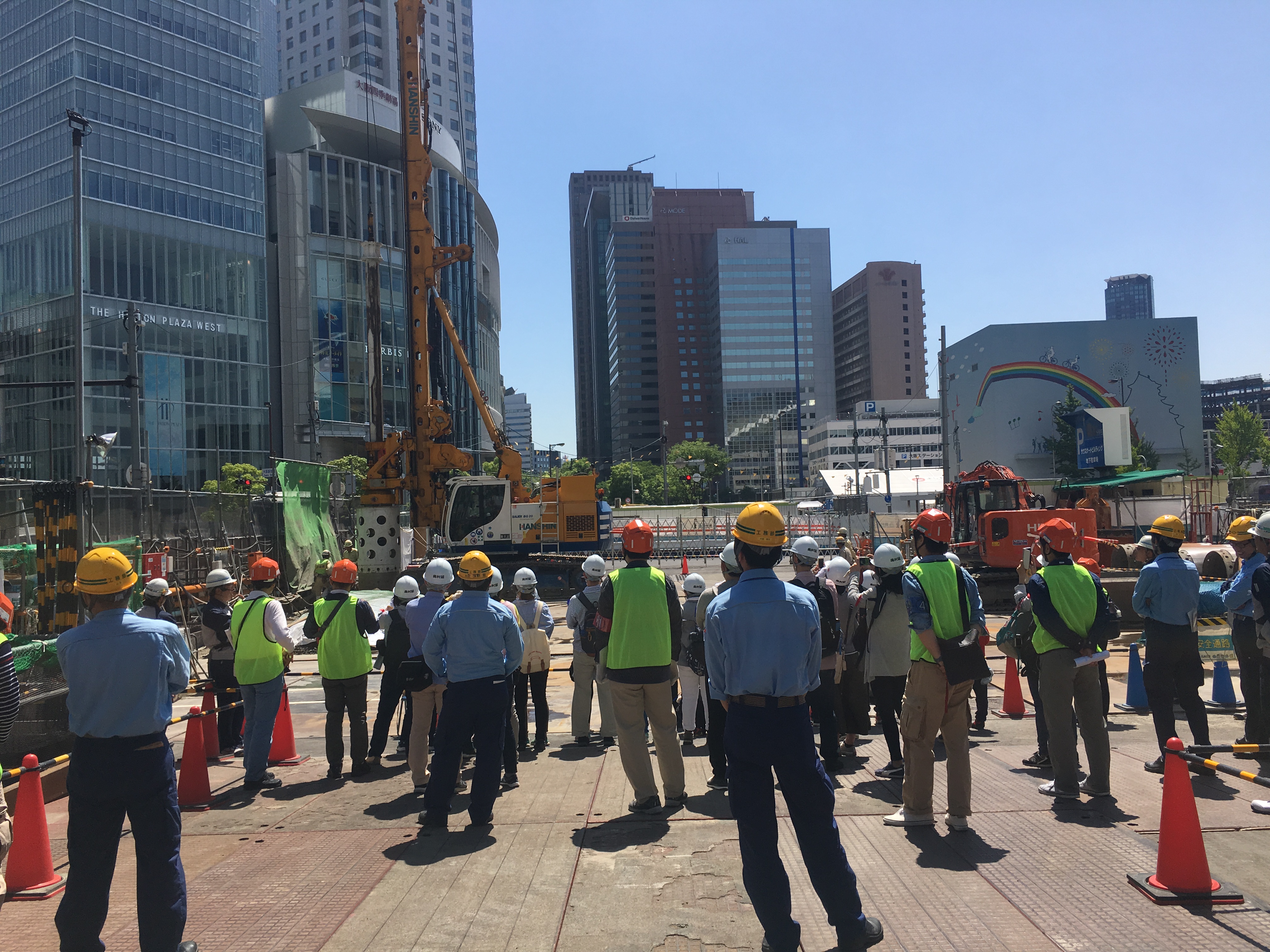 2018年度小中高生対象見学会「駅や高速道路が変わる姿を見てみよう！」開催報告