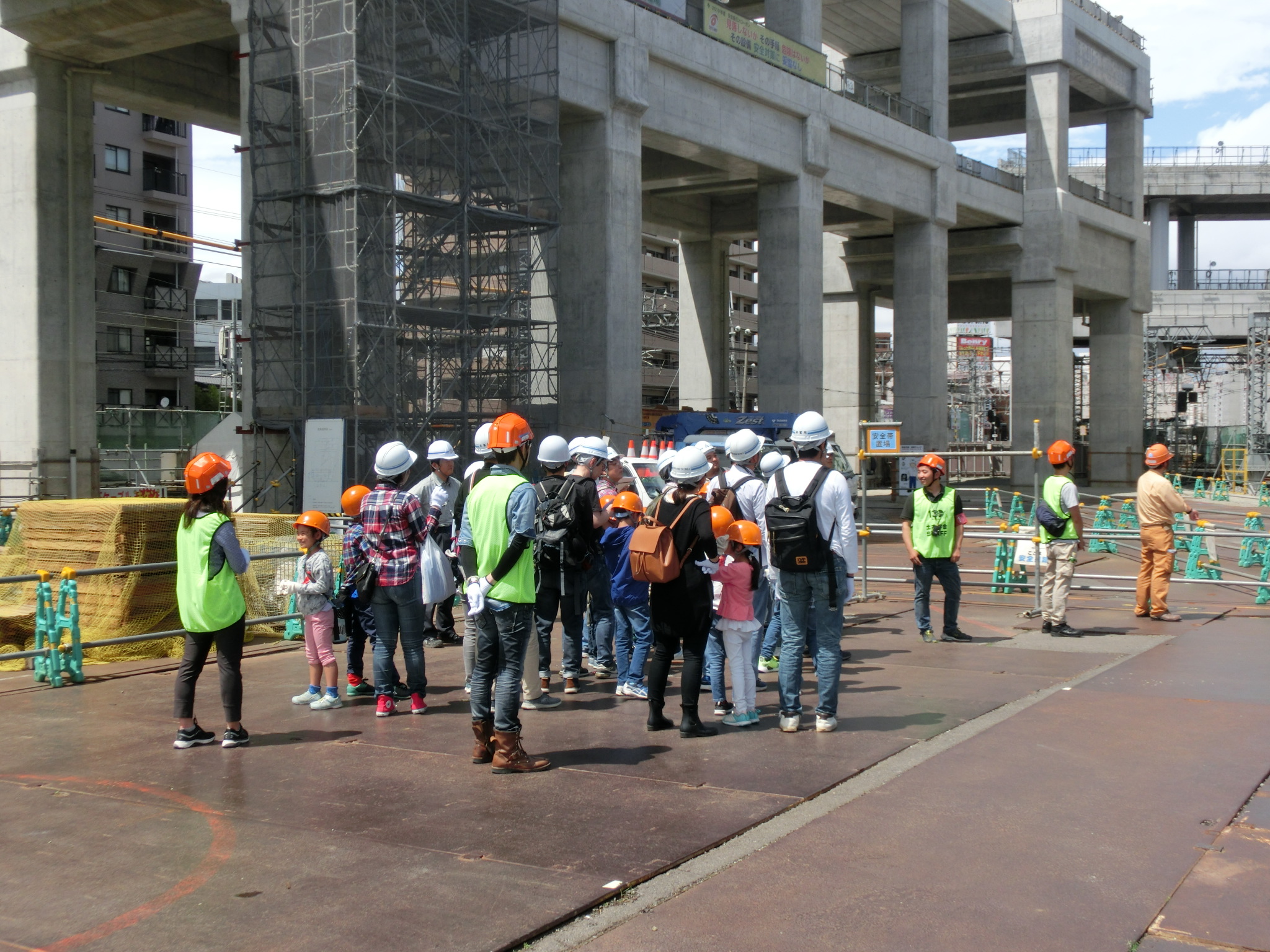 2019年度小中高生対象見学会「電車の高架化工事を見てみよう！」開催報告