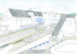 2025年度「土木の日」ポスター募集　【子供部門・佳作】　稲盛 貴仁さん