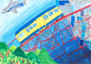 2025年度「土木の日」ポスター募集　【子供部門・佳作】　瀧 日菜子さん