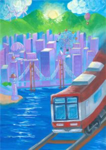 2025年度「土木の日」ポスター募集　【一般部門・佳作】　塩野 やえさん