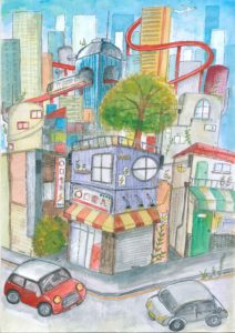 2025年度「土木の日」ポスター募集　【一般部門・佳作】　山野 環さん