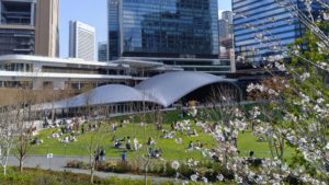 日常時は高質なランドスケープ空間、非常時はレジリエンス機能